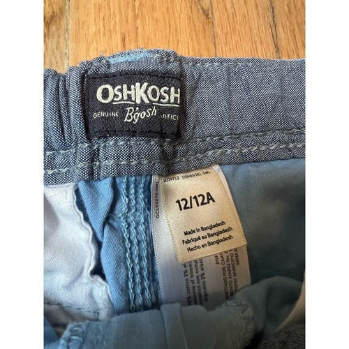 OshKosh B'gosh Genuine Stretch Boys light Blue Shorts Size 12/12A - Picture 3 of 7