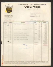 LE PUY (43) KNITTING FACTORY "VEL'TEX" in 1962