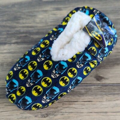 House Slippers Kids Slippers Size 13 DC Batman House Slippers