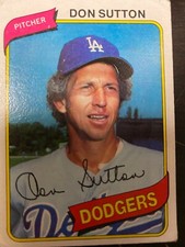 1980 Topps #440 Don Sutton Dodgers
