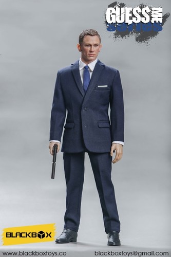 Black Box Toys Spectre British MI6 Secret Agent 007 1/6 FIGURE