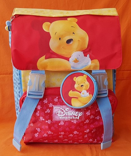 Winnie the Pooh - Zaino scuola Estensibile Giallo/Arancio/Celeste/Rosso - Picture 2 of 5