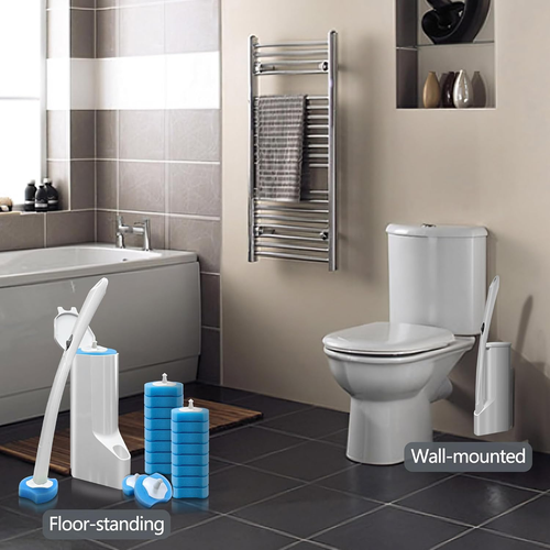 144 Toilet Bowl Wand Refills, Disposable Toilet Brush Refills, Upgraded Wand - 第 5/12 張圖片