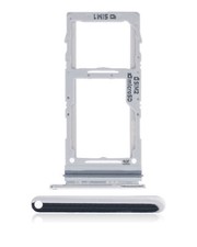 Replacement Dual Sim Card Tray For Samsung Galaxy A71 5G A716 Prism Cube Sliver