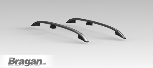 Barre portatutto ARGENTO per Vauxhall Opel Combo E 2019-2023 SWB Van alluminio lucido - Foto 7 di 10