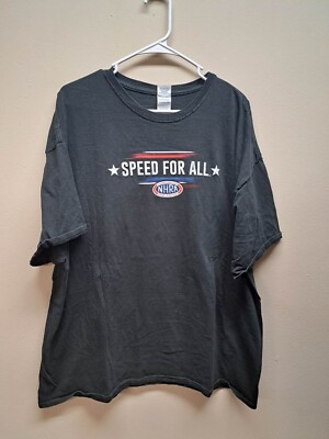 NHRA Speed For All Men's T-Shirt XXXL SHIPS WORLDWIDE