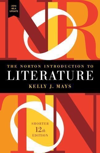 The Norton Introduction to Literature with 2016 MLA Update - Picture 1 of 1
