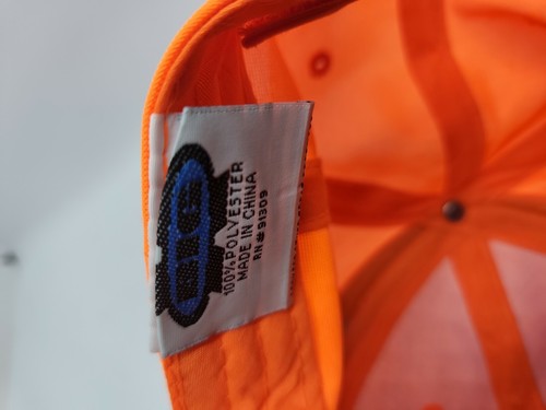 Bright Reflective Neon Color High Visibilitly Polyester Baseball Cap - SV LOGO - Picture 5 of 6