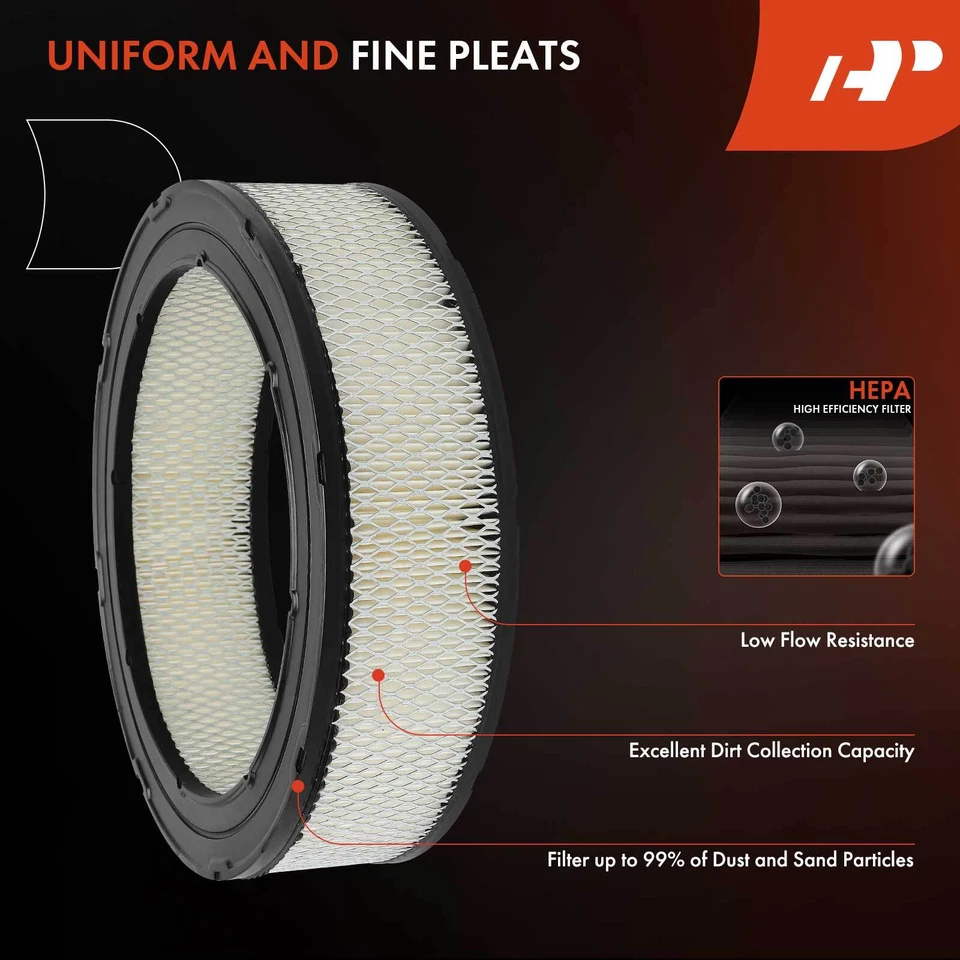 Engine Air Filter for Chevrolet Malibu 1964-1966 Impala 1959-1966 GMC Truck 1960 - Image 4 of 4