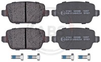 A.B.S. 37561 Bremsbelagsatz, Scheibenbremse Hinten FüR Ford Land Rover Volvo