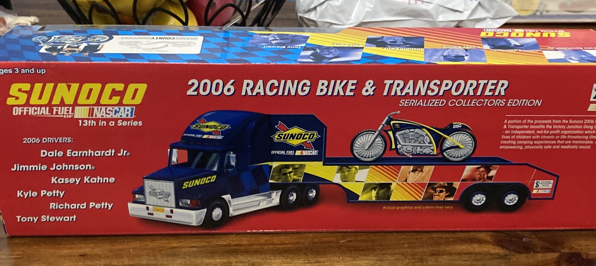 SUNOCO 2006 Serialized Collectors Edition NASCAR Racing Bike