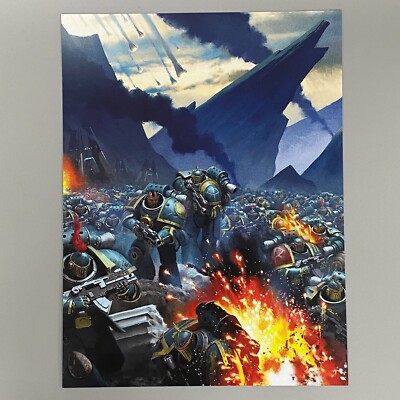 SONS OF HORUS FALSCHE GÖTTER HORUS KETZEREI KUNST BILD POSTER WARHAMMER 40.000