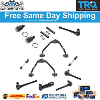 TRQ New Steering & Suspension Kit For 1997-2004 Ford F150 Lincoln Navigator