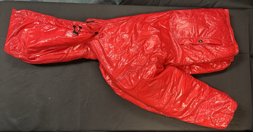 RARE Givenchy Front Logo Multi Zip Puffer Jacket BW004P101L - Red - Size 38 - Picture 6 of 16