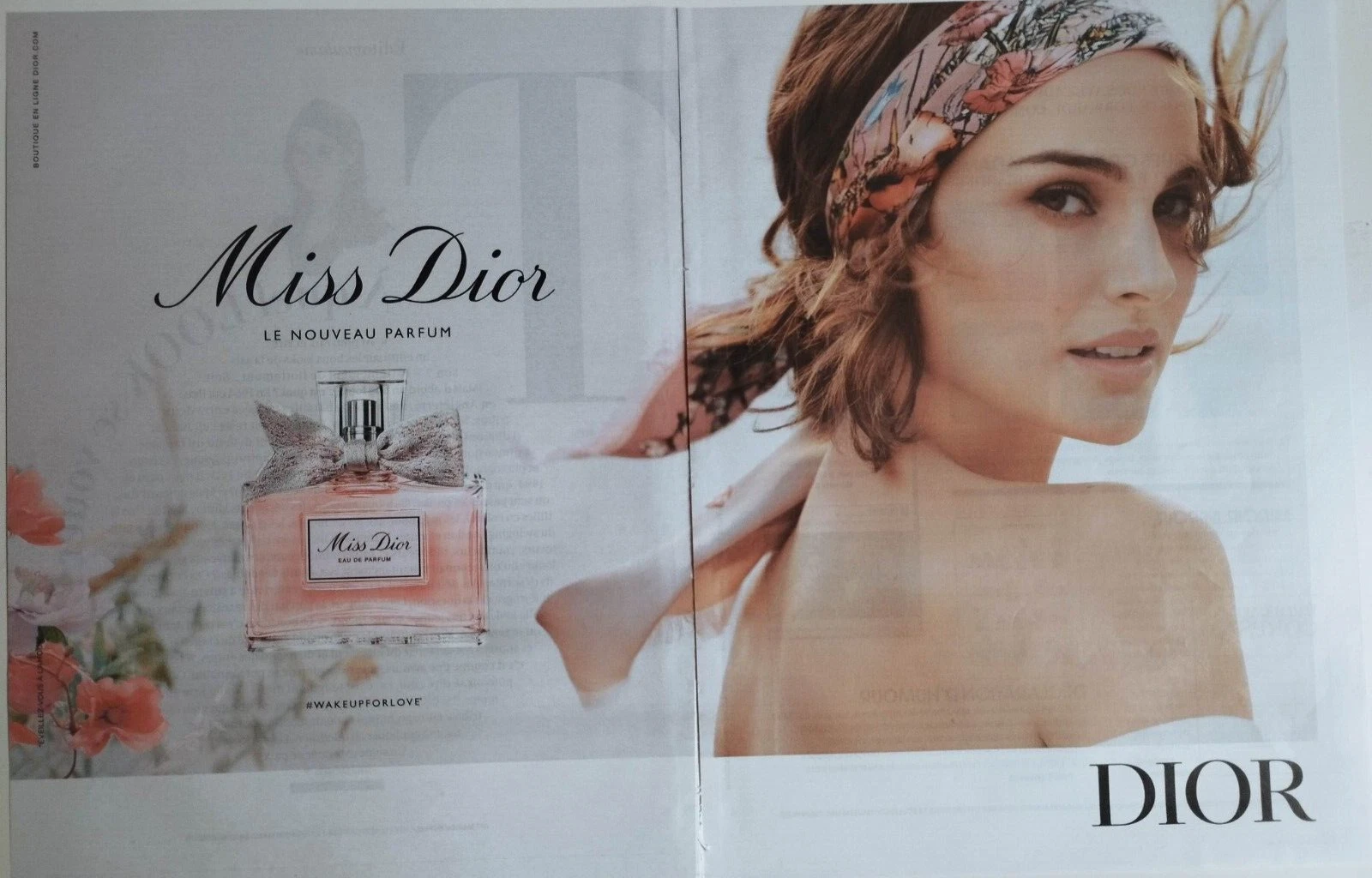 Publicité ancienne imprimée Miss Dior !! 