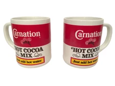 Carnation Milk Pair Hot Cocoa Mix Just Add Hot Water Coffee/Hot Cocoa 10 oz Cups