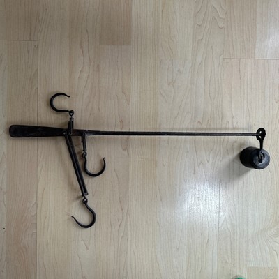 Vintage Hanging Balance Beam Scale made by L. Hammond | eBay