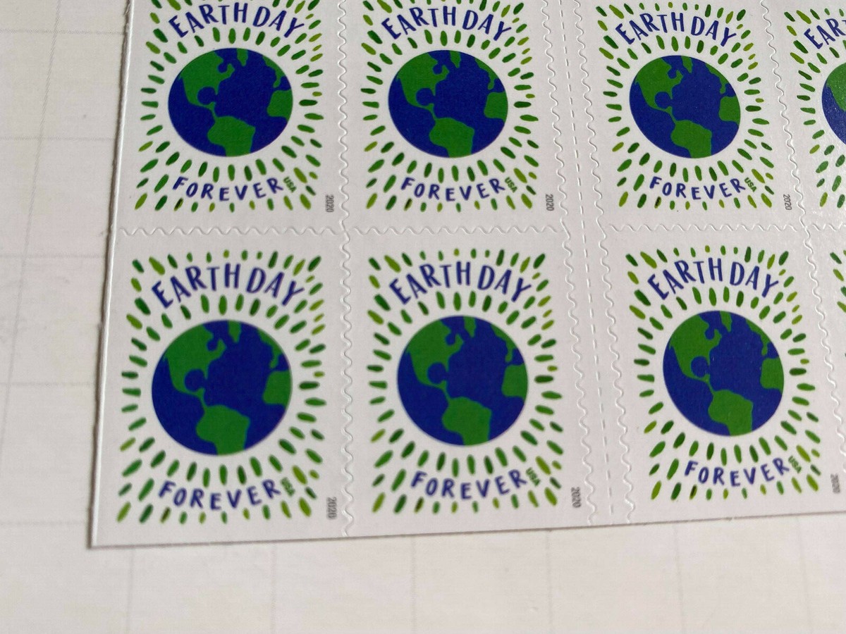 20 Forever USA Stamps Earth Day ( 1 booklet ) US First class  display picture 1