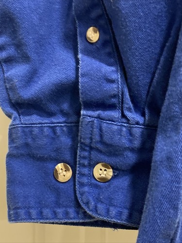 Mens Royal Blue Shirt Blue Generation Captain Morgan’s Parrot Bay SZ L - Picture 5 of 9