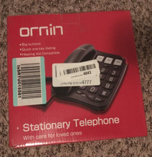 Ornin stationary telephone White s016 