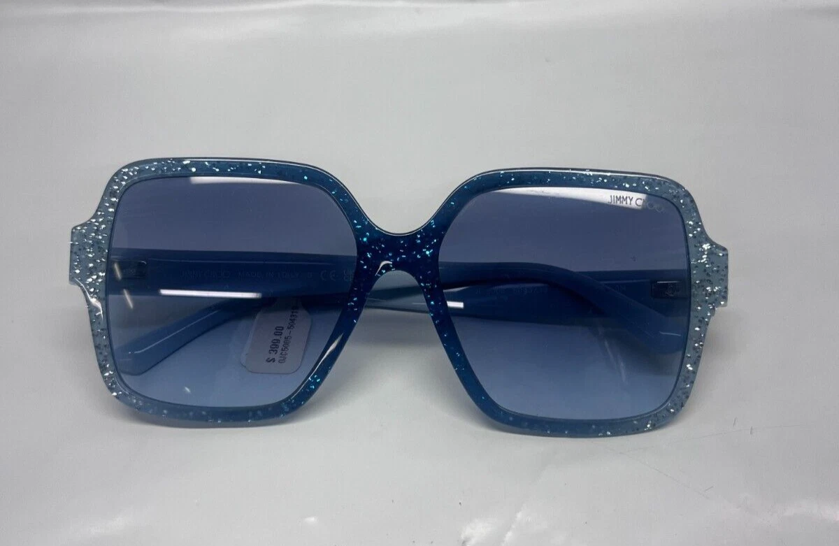 Jimmy Choo Blue Designer Sunglasses for Women for sale | eBay display picture 2
