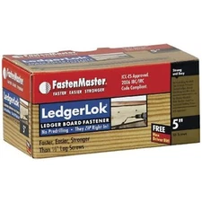 FastenMaster FMLL005-50 LedgerLOK Ledger Board Fastener, 5 Inches, 50-Count