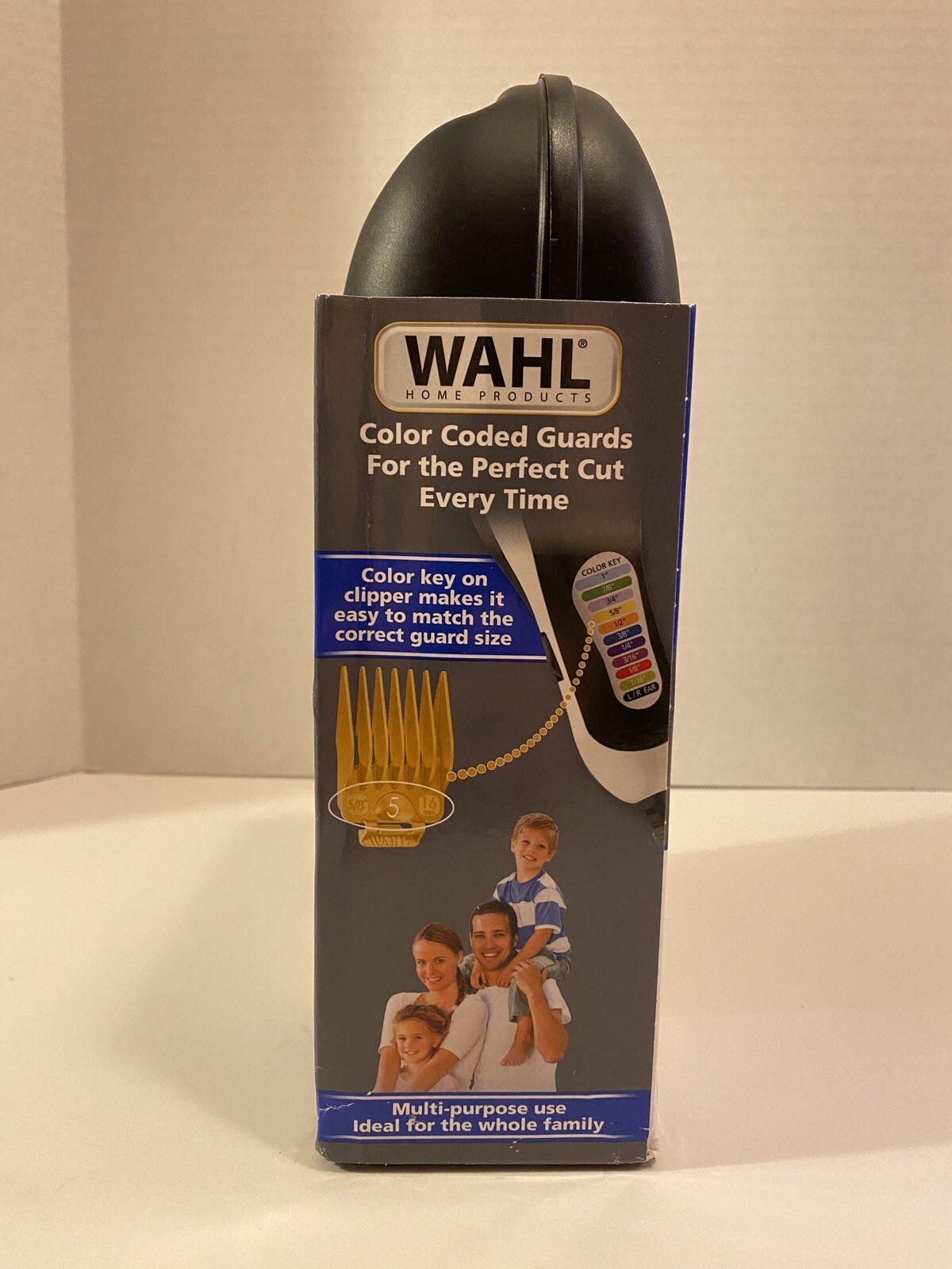 WAHL Color Pro Plus Corded Color Coded Hair Clipper Trimmer Cutting Kit