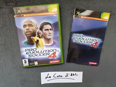 PES 4 Pro Evolution Soccer - Xbox Classic 1ère Gen - NEUF Sous Blister
