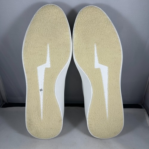 Wolf & Shepherd Unisex Size 40 Cruise Slip-On Sneaker White Leather Comfort - Picture 8 of 9