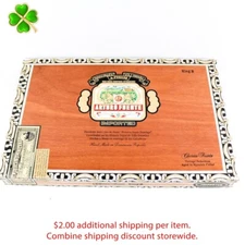 Arturo Fuente King B Empty Wood Cigar Box 13" x 8.5" x 1.25"
