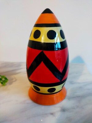 Lorna Bailey Osterei Zuckersieb Limited Edition 84/250 15cm hoch