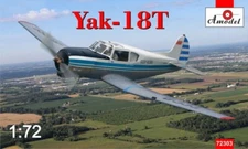 1/72 Amodel 72303 Yakovlev Yak-18T Airplane