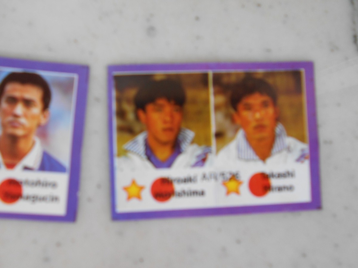 1998年ワールドカップ 日本代表選手カード RARE set 10 CARDS JAPAN /Soccer/World Cup FRANCE 1998- By