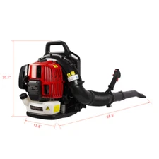 52CC Backpack Leaf Blower 2-Cycle Gas Backpack Leaf Blower with Extention Tube 