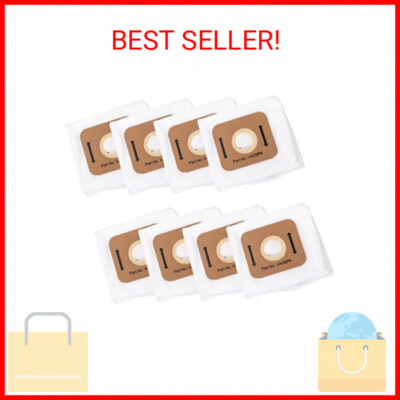 8 Pack Replacement Atrix Vacuum Bags Backpack Vac 8-Quart, Replace Part VACBP1 V
