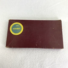 Vintage 1953 SCRABBLE Crossword Board Game COMPLETE Selchow & Righter