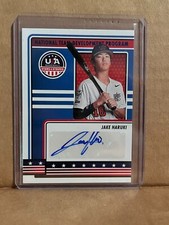 Jake Haruki 2023 PANINI USA BASEBALL STARS & STRIPES AUTO NTDP-JH