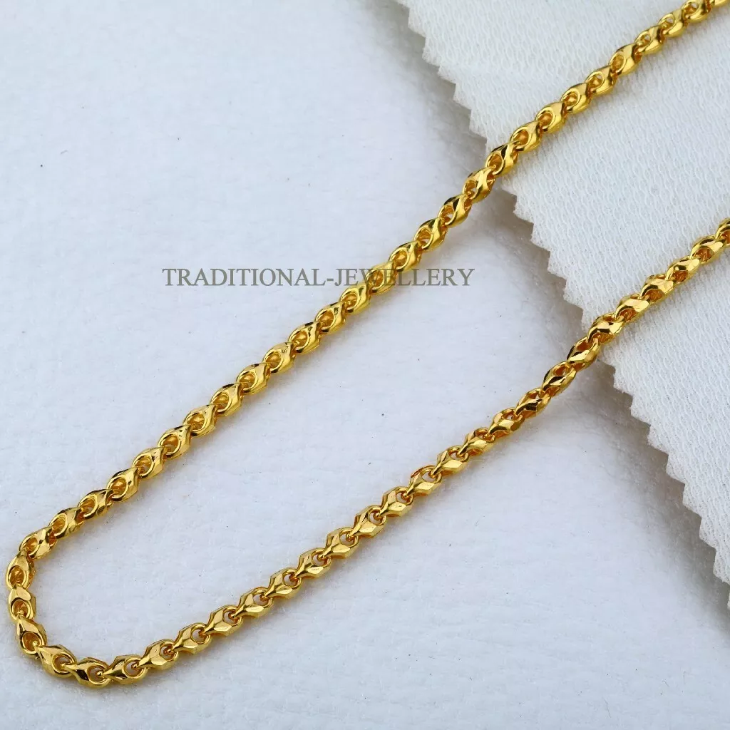 916 gold shop long chain