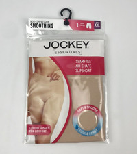 Jockey Essentials Seamfree No-Chafe Slipshort Beige XXL