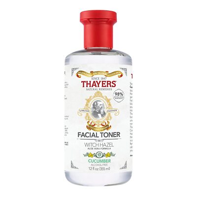 Thayers Witch Hazel Facial Toner with Aloe Vera Formula & Cucumber 12.0 fl oz