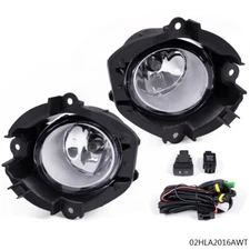 FIT FOR 2006-2008 TOYOTA RAV4 BUMPER FOG LIGHTS LAMPS W/ SWITCH & WIRING KIT