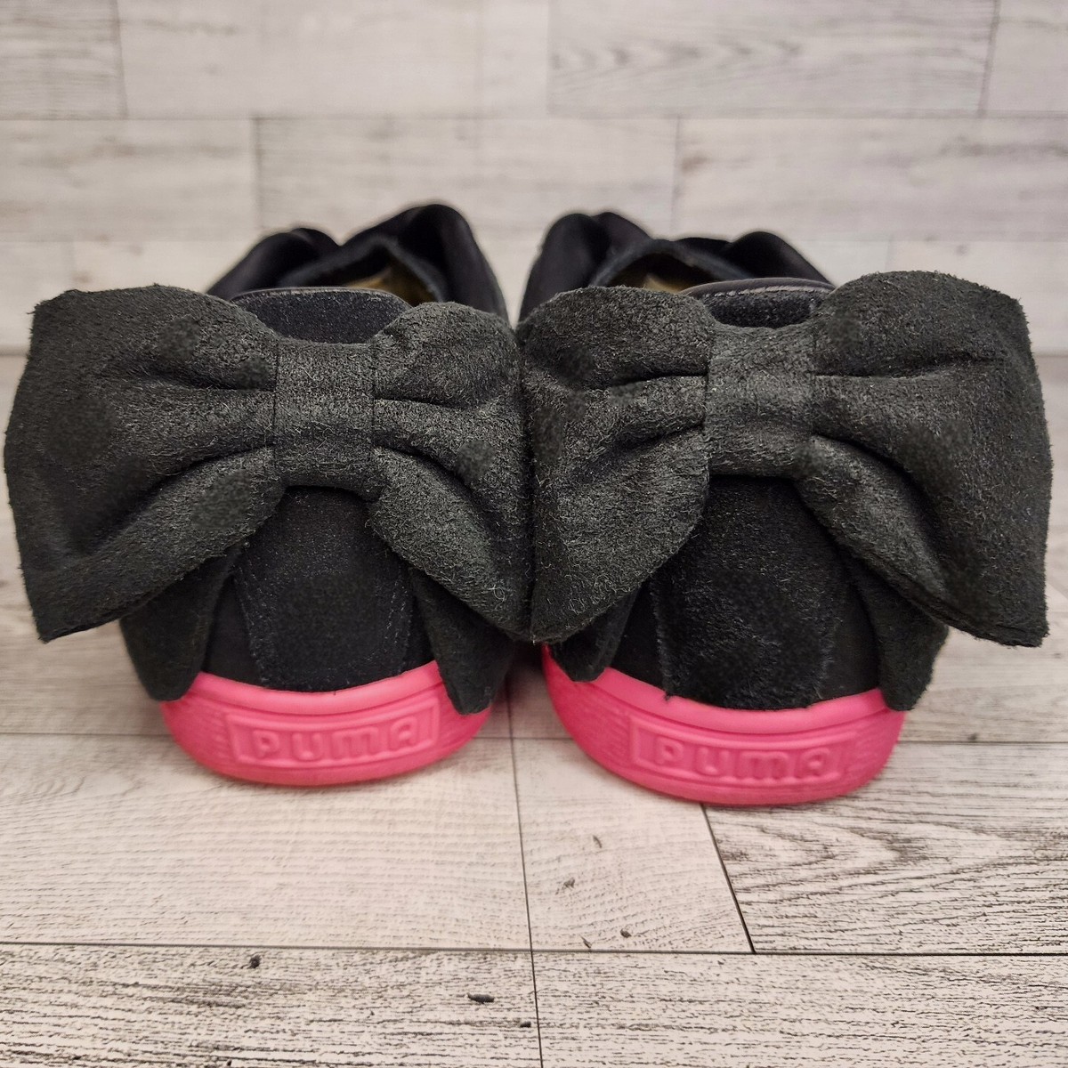 Puma Suede Tenis Puma E Barbie Puma Suede Bow Block Wins