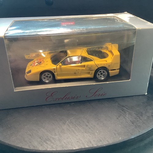 Herpa 1:43 Ferrari F40 Merry Christmas 1998 gelb OVP KF