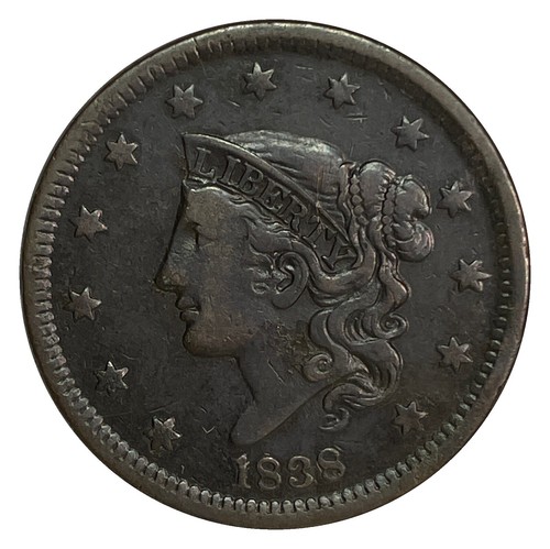 はっしい  1837 LARGE CENT ZX1 | eBay