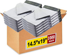14.5X19 Inches White Poly Mailers, 1000-Pack ML Size #6 Poly Mailing Shipping En