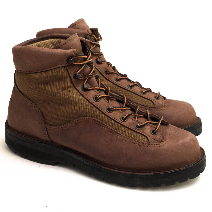 Danner Mountain Boots 33000X Light 2 Gore Tex Vibram Shoes No Box Brown 22M 8US