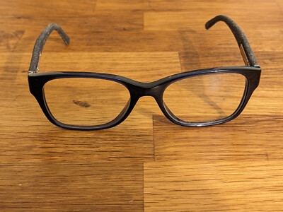 Chanel Brille 3176 Schwarzes Gestell, Bügel in Jeansoptik
