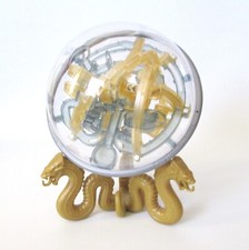 Perplexus Rookie 3D Marble Maze Puzzle Ball With Dragon Base Stand Spin Master