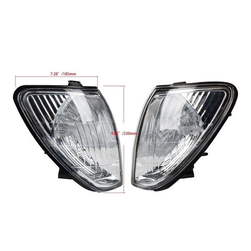For Toyota Land Cruiser 100 1998-2005 Pair Front Corner Lights Turn Signal Lamps - Image 2 of 4