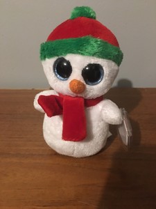 beanie boo scoops the snowman